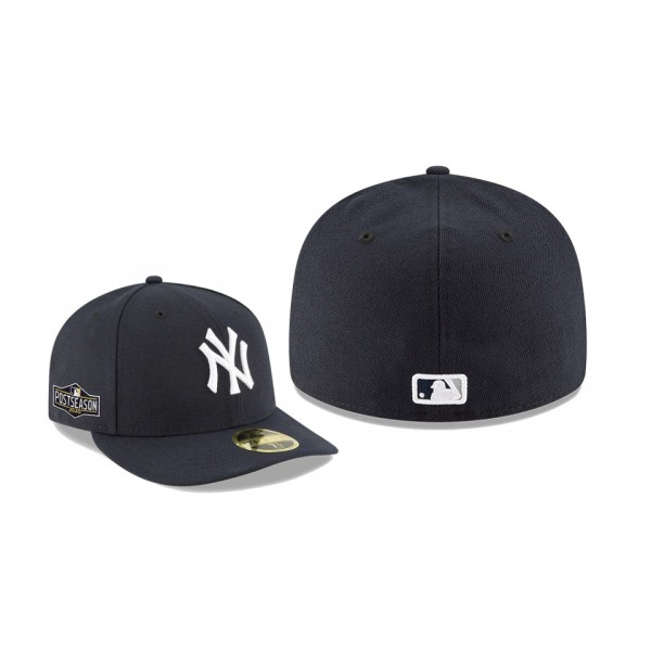 Men's New York Yankees 2020 Postseason Navy Side Patch Low Profile 59FIFTY Fitted Hat