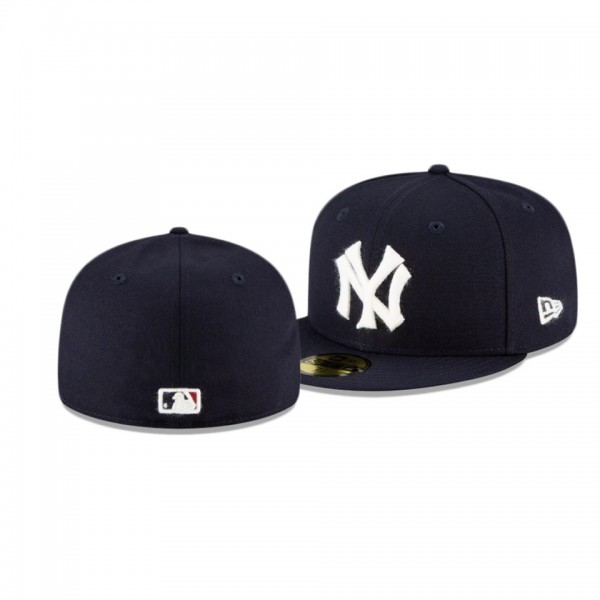 New York Yankees 2021 Field Of Dreams Navy 59FIFTY Fitted Hat
