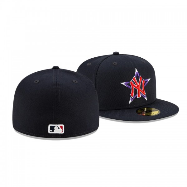 Men's Yankees 2021 MLB All-Star Game Navy On-Field 59FIFTY Fitted Hat