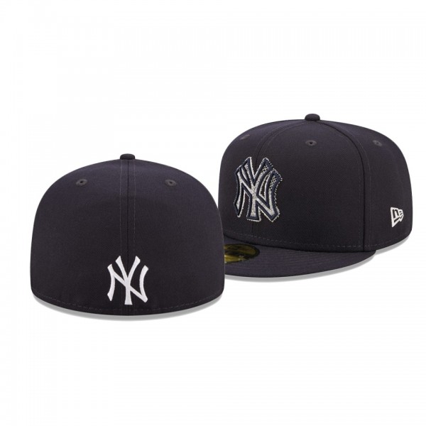 New York Yankees Scored Navy 59FIFTY Fitted Hat