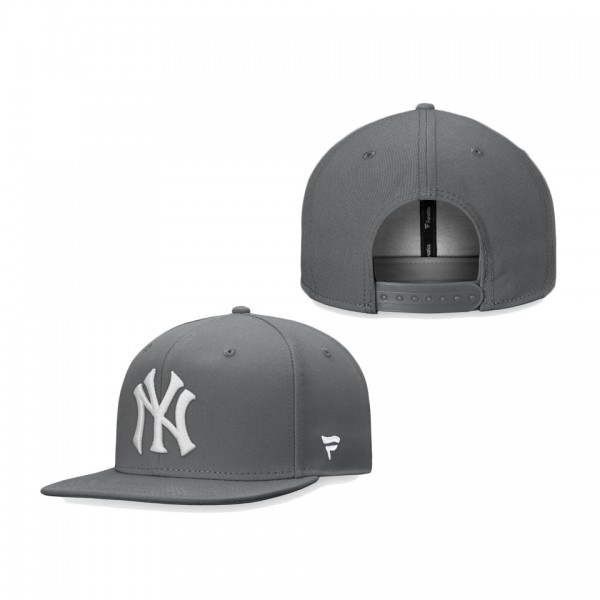 Yankees Snapback Cap Graphite