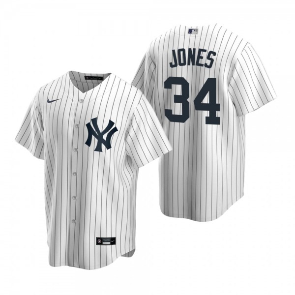 New York Yankees Spencer Jones White 2022 MLB Draft Home Replica Jersey