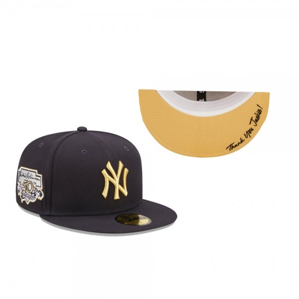 New York Yankees Navy Thank You Jackie 2.0 59FIFTY Fitted Hat
