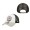 Youth New York Yankees Gray Black White Fresh 9FORTY Trucker Snapback Hat