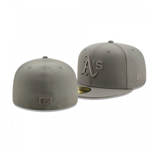 Oakland Athletics Color Pack Gray 59FIFTY Fitted Hat