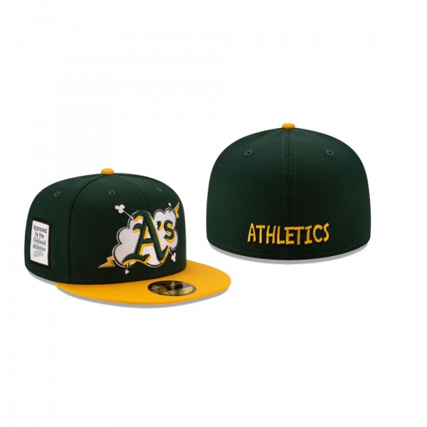 Men's Oakland Athletics Cloud Green 59FIFTY Fitted Hat