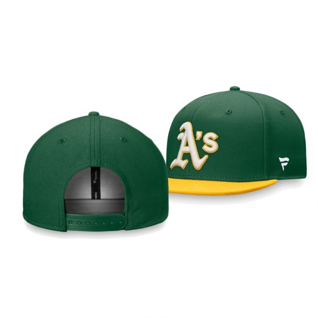 Men's Athletics Core Green Adjustable Snapback Hat