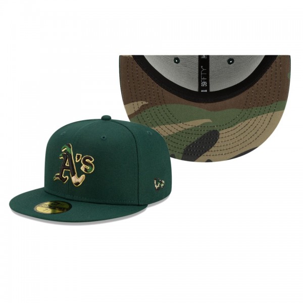 Men's Athletics Pop Camo Undervisor Green 59FIFTY Fitted Hat