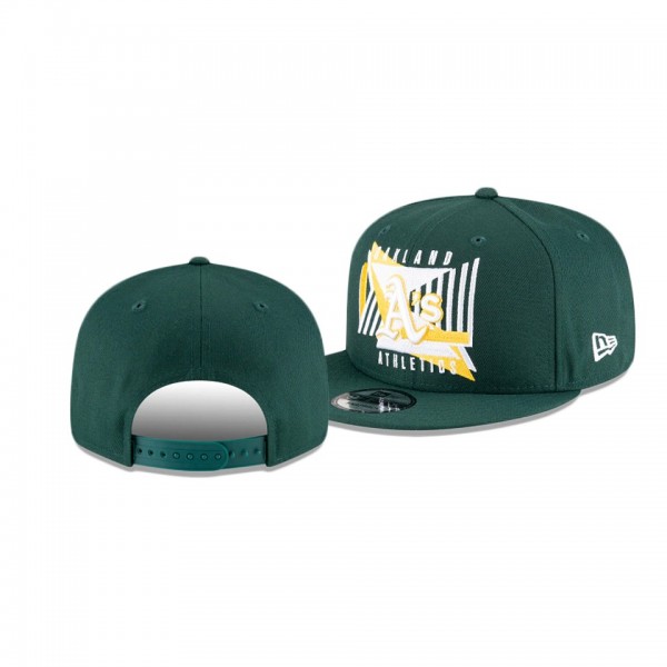 Oakland Athletics Shapes Green 9FIFTY Snapback Hat