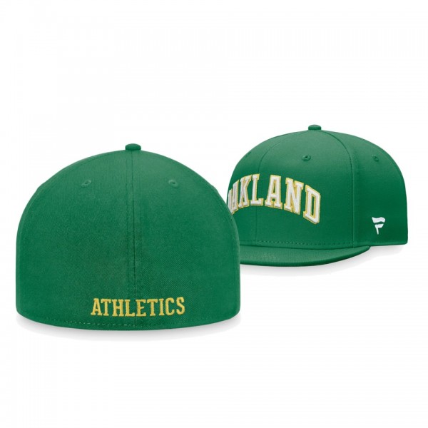 Oakland Athletics Cooperstown Collection Kelly Green Fitted Hat