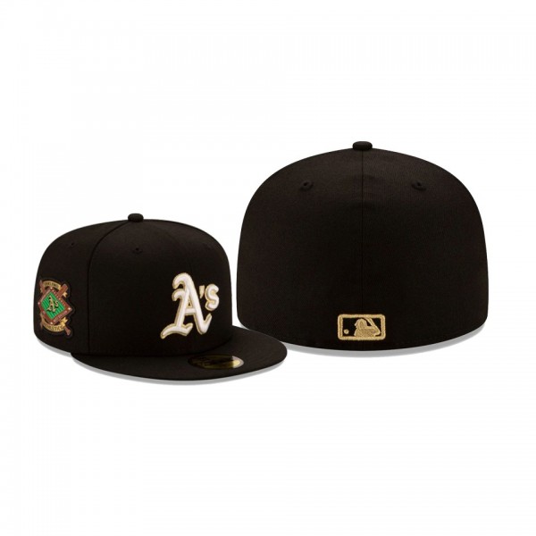 Men's Oakland Athletics AKA Patch Black 59FIFTY Fitted Hat
