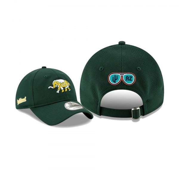 Men's Oakland Athletics 2021 Spring Training Green 9TWENTY Adjustable Hat