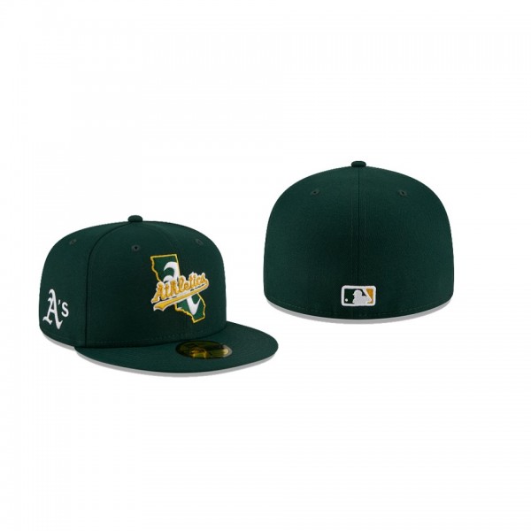 Men's Oakland Athletics Local Green 59FIFTY Fitted Hat