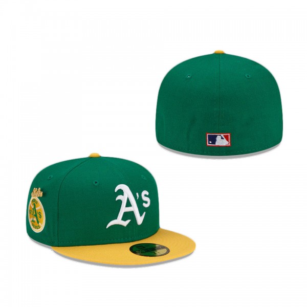 Oakland Athletics 1973 Logo History 59FIFTY Fitted Hat