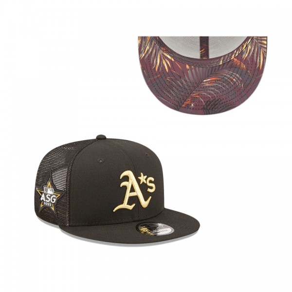 Oakland Athletics Black 2022 MLB All-Star Game 9FIFTY Snapback Adjustable Hat