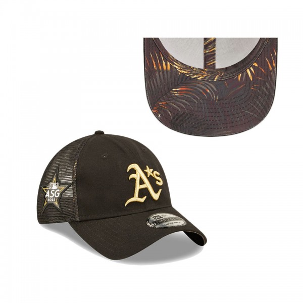 Oakland Athletics Black 2022 MLB All-Star Game 9TWENTY Adjustable Hat