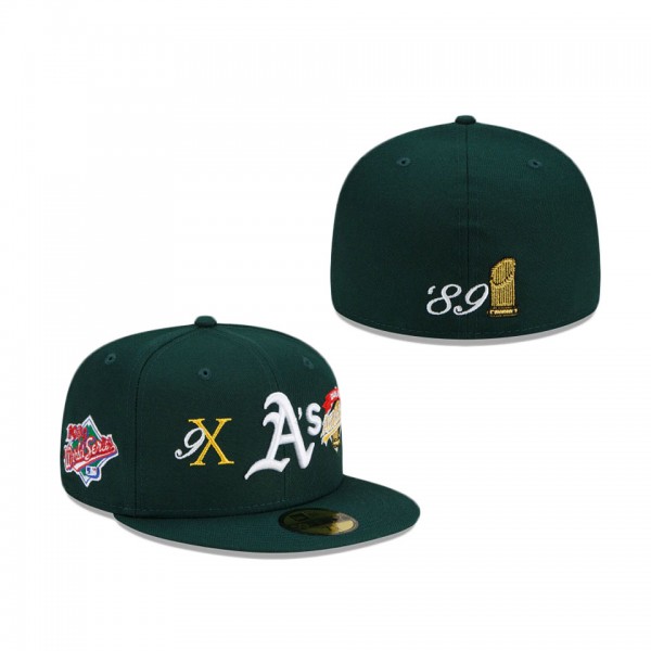 Oakland Athletics Call Out Fitted Hat