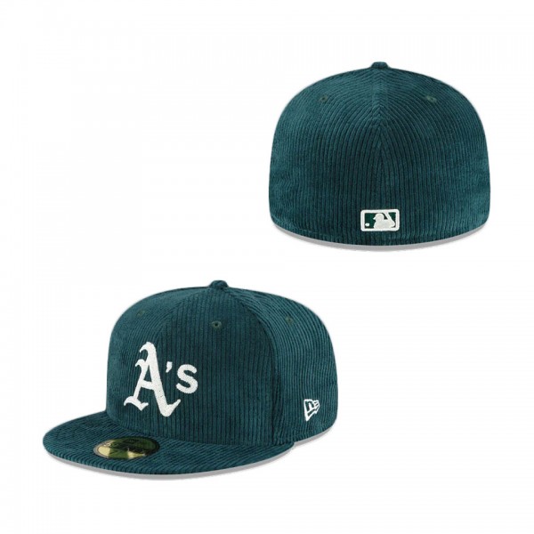 Oakland Athletics Corduroy 59FIFTY Fitted Hat