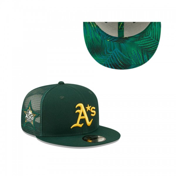 Oakland Athletics Green 2022 MLB All-Star Game Workout 9FIFTY Snapback Adjustable Hat