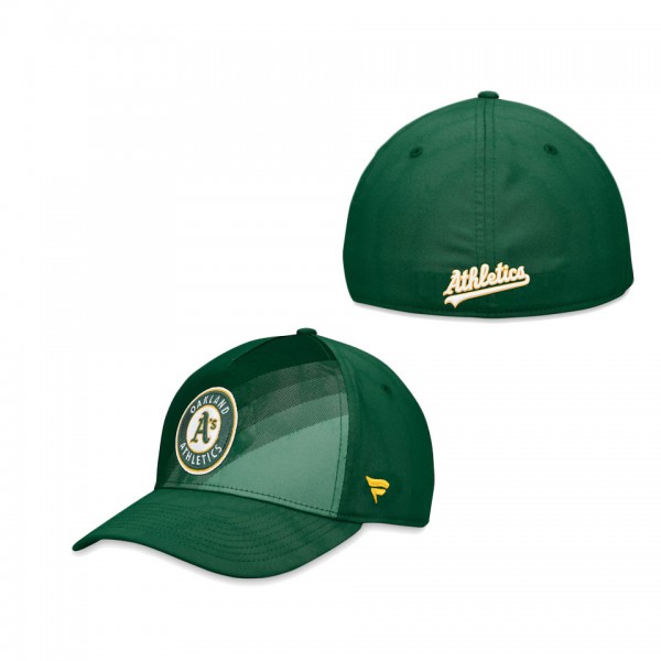 Men's Oakland Athletics Green Iconic Gradient Flex Hat