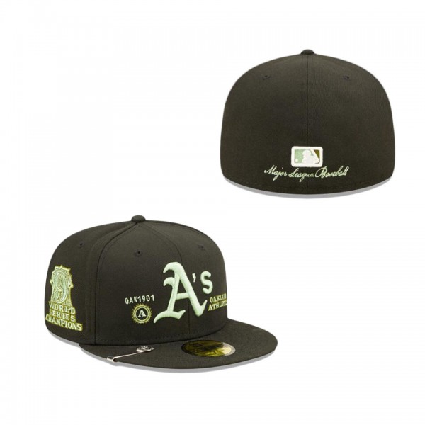 Oakland Athletics Money Fitted Hat