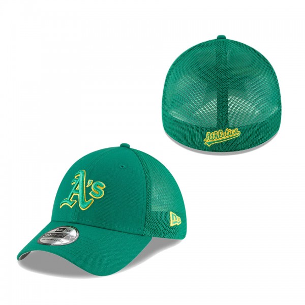 Oakland Athletics New Era 2022 Batting Practice 39THIRTY Flex Hat Green