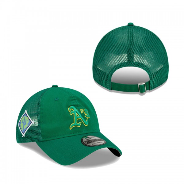 Oakland Athletics New Era 2022 Spring Training 9TWENTY Adjustable Hat Green