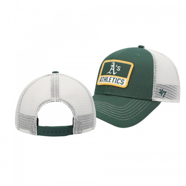 Youth Oakland Athletics Zoomer MVP Green Trucker Snapback Hat