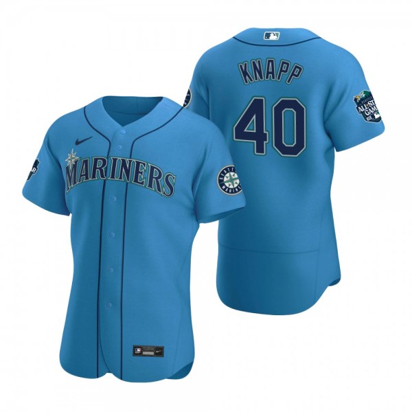 Seattle Mariners Andrew Knapp Royal 2023 MLB All-Star Game Jersey