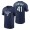 Seattle Mariners Carlos Santana Navy 2023 MLB All-Star Game T-Shirt