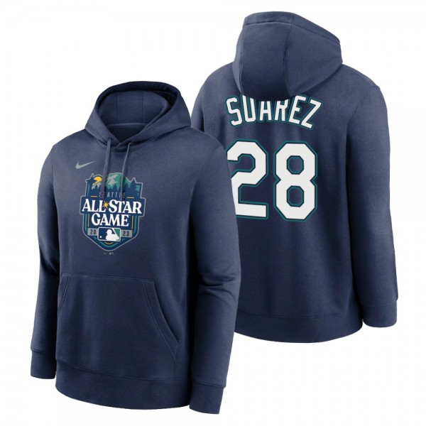 Seattle Mariners Eugenio Suarez Navy 2023 MLB All-Star Game Hoodie