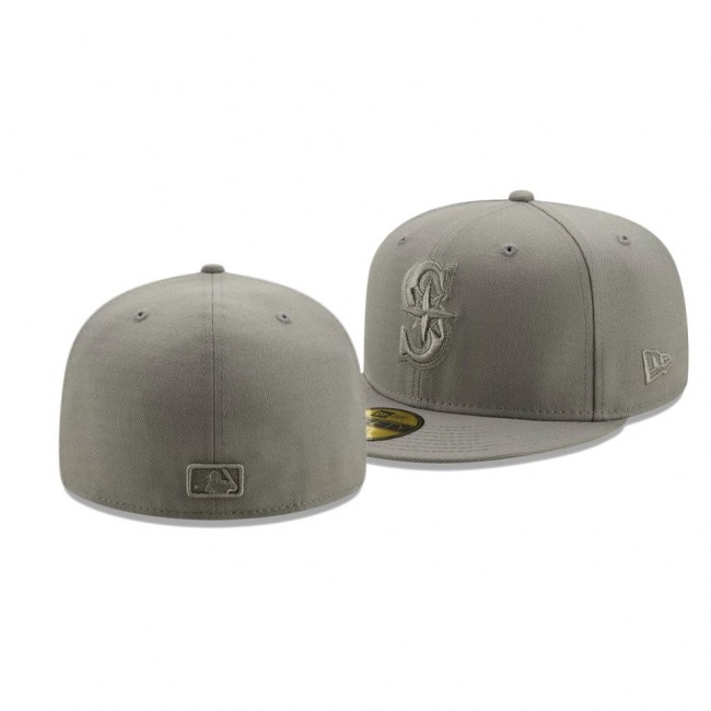 Men's Mariners Color Pack Gray 59FIFTY Fitted Hat