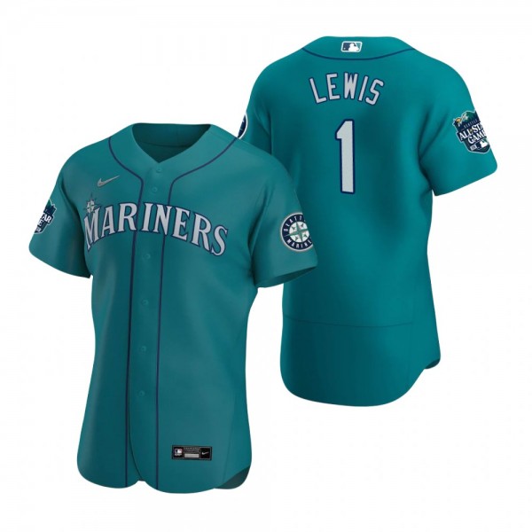 Seattle Mariners Kyle Lewis Aqua 2023 MLB All-Star Game Jersey