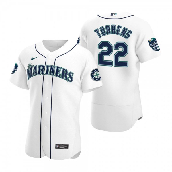 Seattle Mariners Luis Torrens White 2023 MLB All-Star Game Jersey