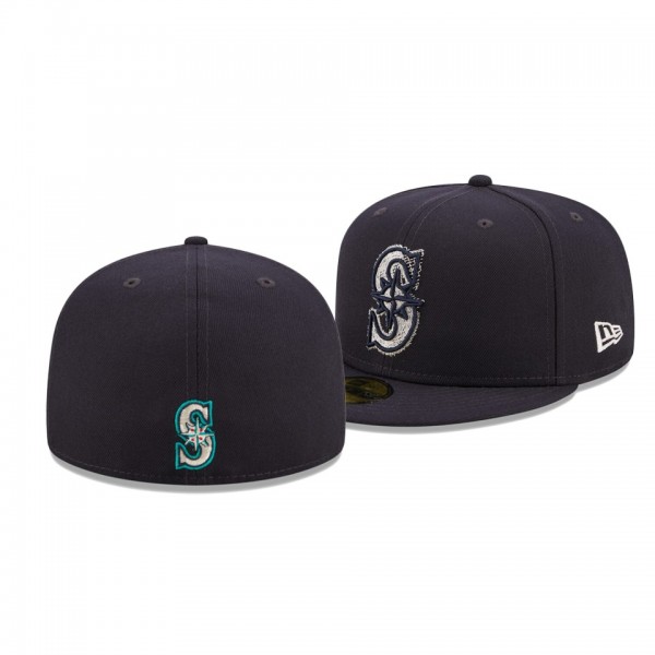 Seattle Mariners Scored Navy 59FIFTY Fitted Hat