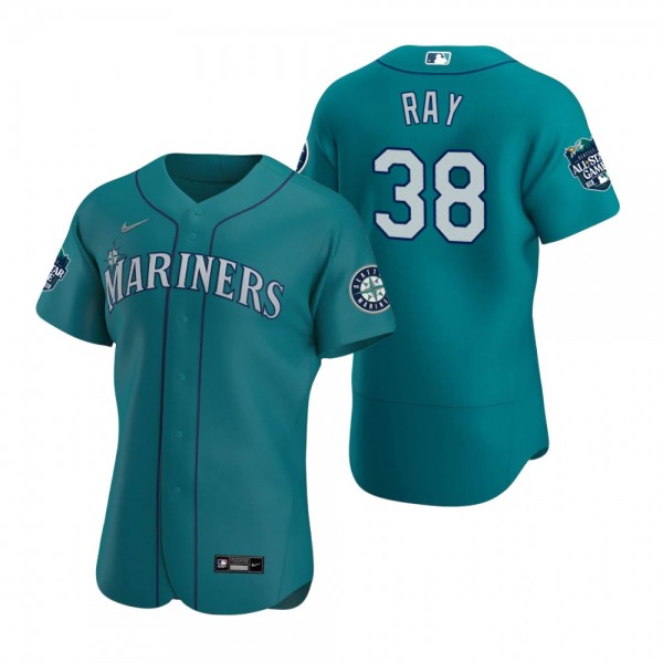 Seattle Mariners Robbie Ray Aqua 2023 MLB All-Star Game Jersey