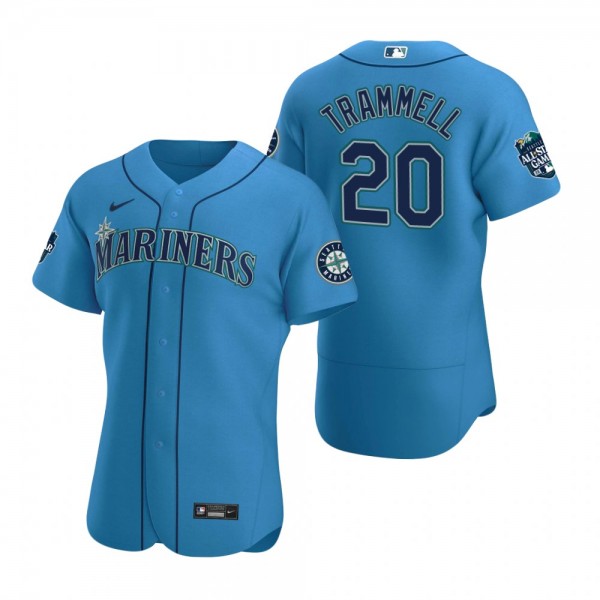 Seattle Mariners Taylor Trammell Royal 2023 MLB All-Star Game Jersey
