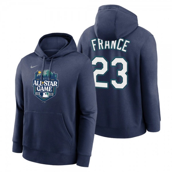 Seattle Mariners Ty France Navy 2023 MLB All-Star Game Hoodie