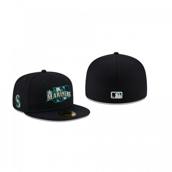 Men's Seattle Mariners Local Navy 59FIFTY Fitted Hat