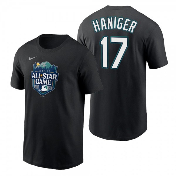 Seattle Mariners Mitch Haniger Black 2023 MLB All-Star Game T-Shirt