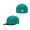 Seattle Mariners Fanatics Branded Iconic Multi Patch Fitted Hat - Aqua Navy