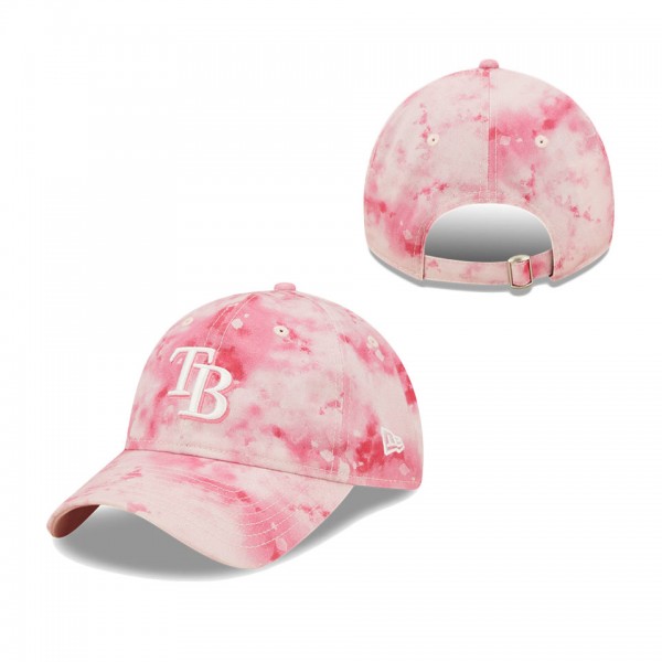 Girls Youth Tampa Bay Rays Pink 2022 Mother's Day 9TWENTY Adjustable Hat
