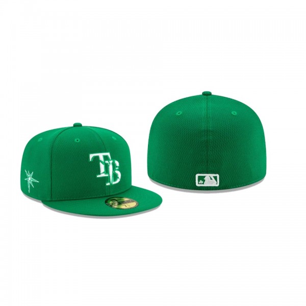 Men's Tampa Bay Rays 2021 St. Patrick's Day Green 59FIFTY Fitted Hat