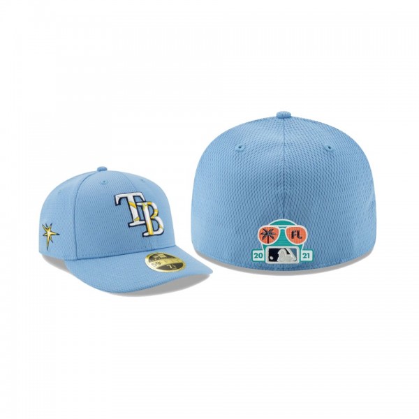 Men's Tampa Bay Rays 2021 Spring Training Navy Low Profile 59FIFTY Fitted Hat