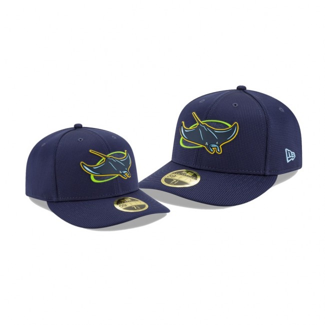 Men's Rays Clubhouse Navy Low Profile 59FIFTY Fitted Hat