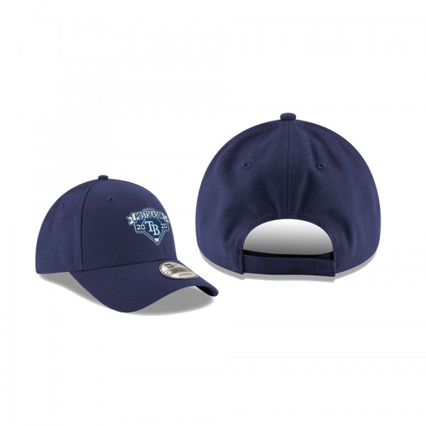 Men's Tampa Bay Rays 2020 Postseason Navy Locker Room 9FORTY Adjustable Hat