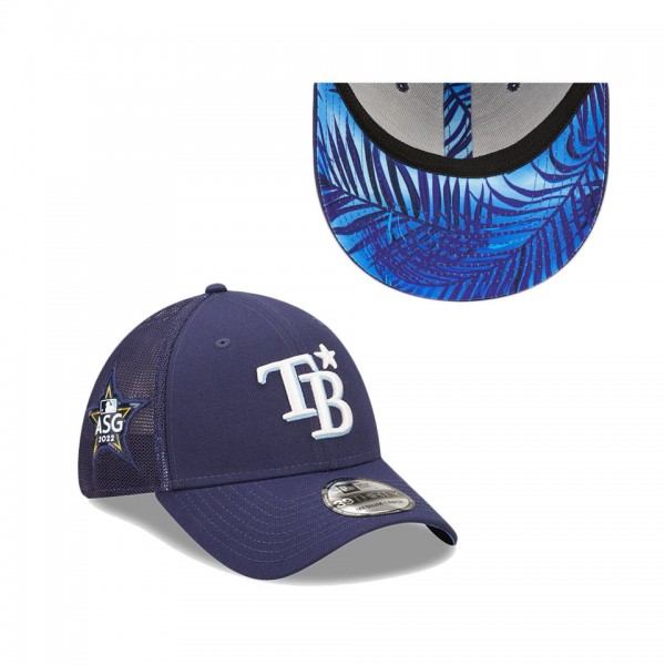 Tampa Bay Rays Navy 2022 MLB All-Star Game Workout 39THIRTY Flex Hat