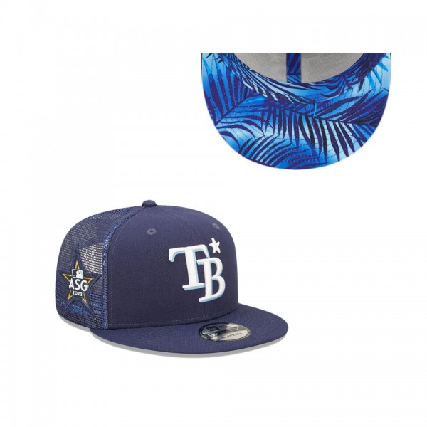 Tampa Bay Rays Navy 2022 MLB All-Star Game Workout 9FIFTY Snapback Adjustable Hat