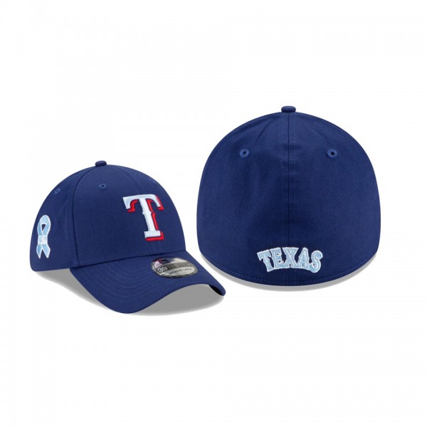 Men's Texas Rangers 2021 Father's Day Royal 39THIRTY Flex Hat