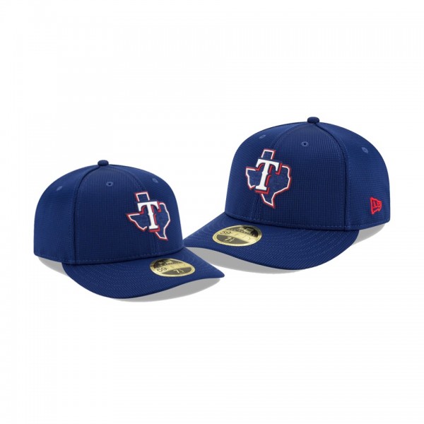 Men's Rangers Clubhouse Royal Low Profile 59FIFTY Fitted Hat